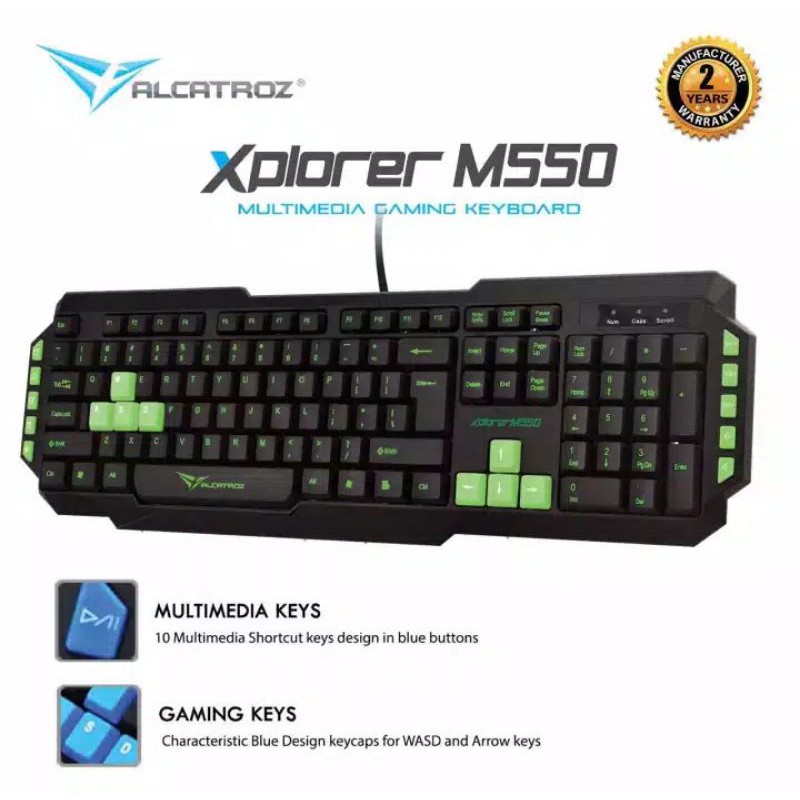 Bàn Phím Gaming Xplorer M550 | BigBuy360 - bigbuy360.vn