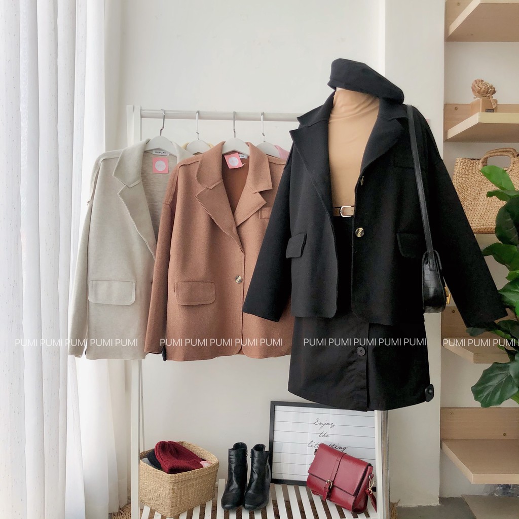 Áo khoác nỉ 2 nút - Pumi | BigBuy360 - bigbuy360.vn