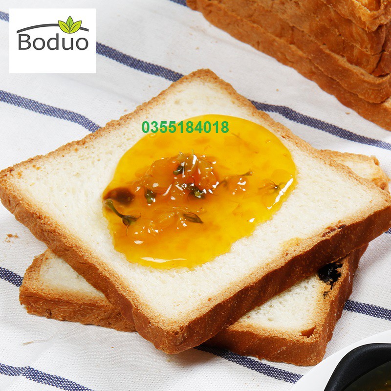 Mứt sốt đào nhài boduo Pha chế trà hoa quả Hộp 1kg  Hàng chính hãng