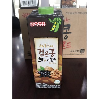 Sữa đậu đen óc chó hạnh nhân loạI TO( 950 ml / 1 hộp).nhập khẩu Hàn Quốc chính hãng/ FREESHIP NỘI THÀNH HN TỪ 5 HỘP