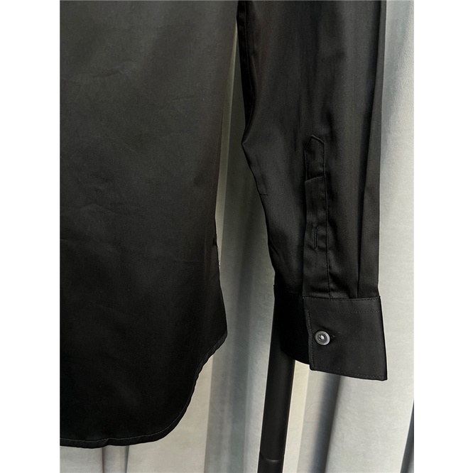 Áo Sơ Mi Cotton Dài Tay In Chữ Thời Trang Nam Mới 2022 Size M-4XL