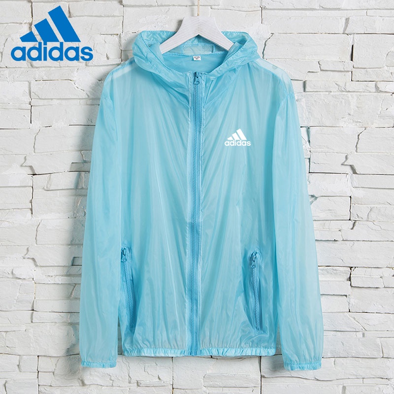 Áo Khoác Gió Adidas Siêu Nhẹ Chống Tia UV Chất Liệu Nhanh Khô Size M-3XL Thời Trang Cho Nam Và Nữ