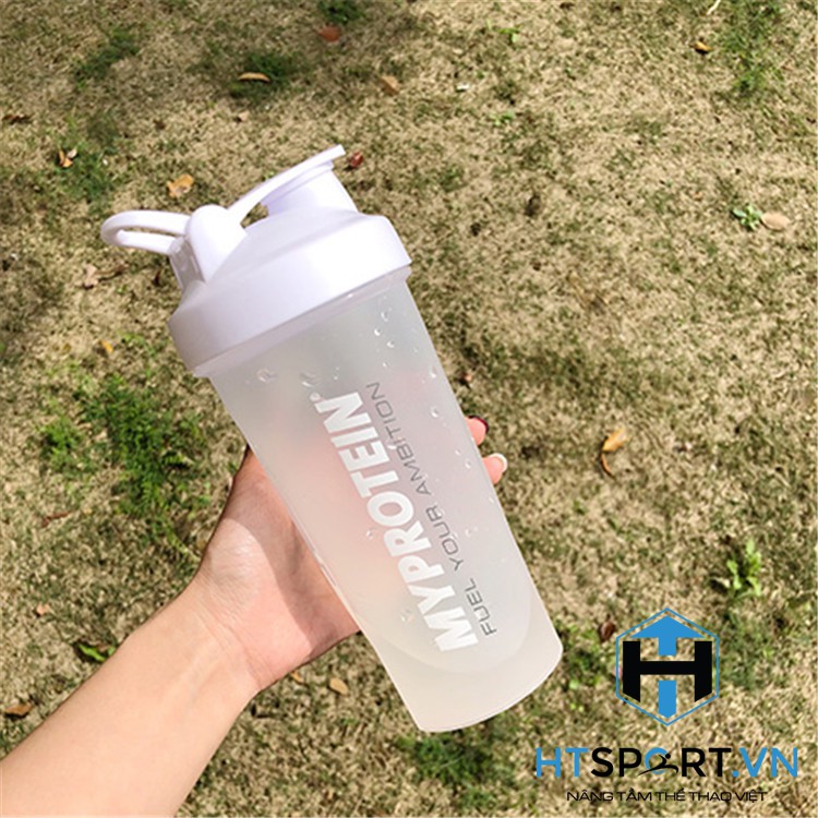 Bình Nước, Bình Đựng Nước Tập Gym Thể Thao Thể Hình My Protein 600ML Chính Hãng Nhiều Màu Cao Cấp Có Lò Xo Lắc Shaker