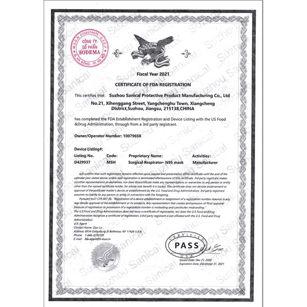 Khẩu trang chuẩn NIOSH N95 BENEHAL MS6115 dạng cup chính hãng, màu trắng, chống bụi mịn, kháng khuẩn