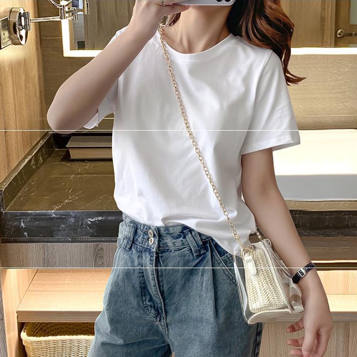 Áo thun nữ cổ tròn thời trang
