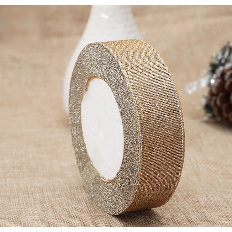 Dây voan màu dây ruy băng trang trí cây thông, trang trí giáng sinh