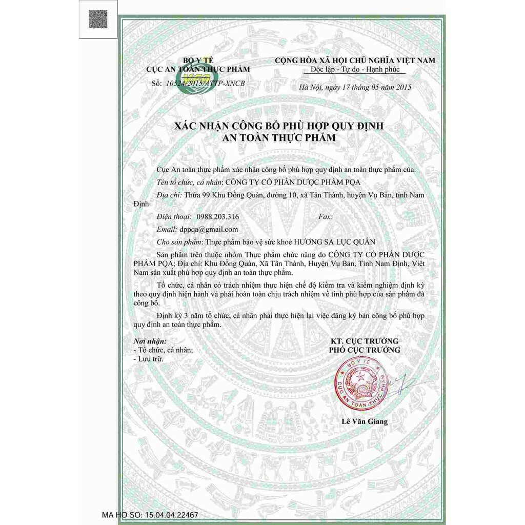 PQA Hương Sa Lục Quân Dùng Cho Người Viêm Đại Tràng, Hội Chứng Ruột Kích Thích | BigBuy360 - bigbuy360.vn