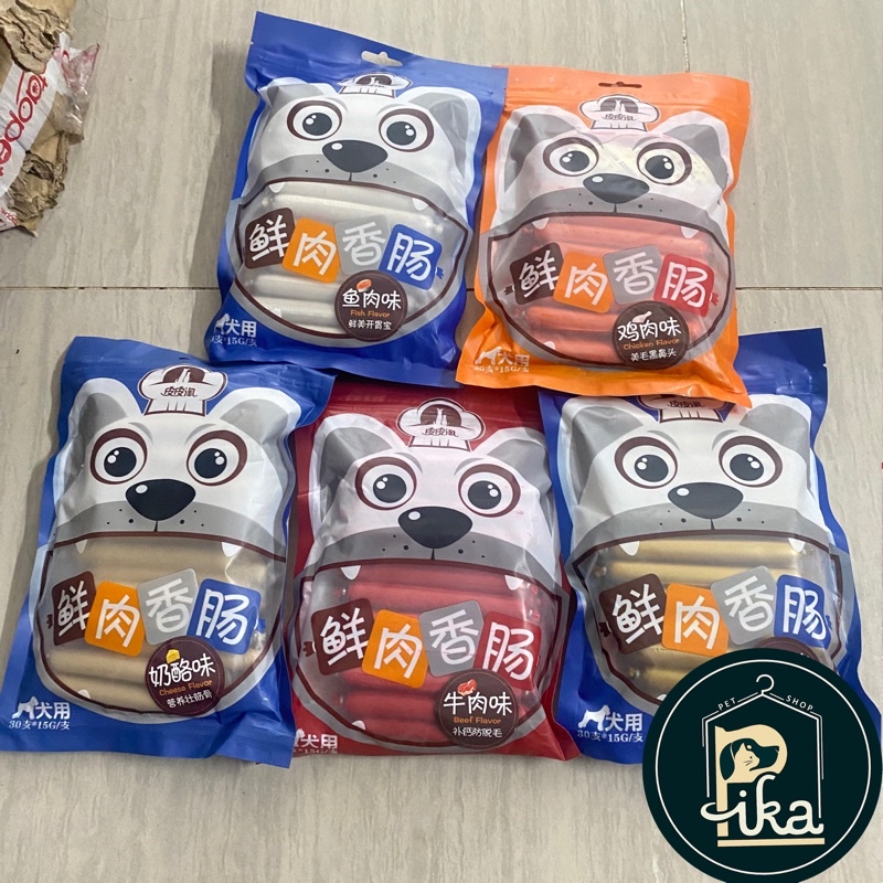 Xúc xích Taotaopet cho chó mèo và cho thú cưng mix đủ vị - Pika Petshop