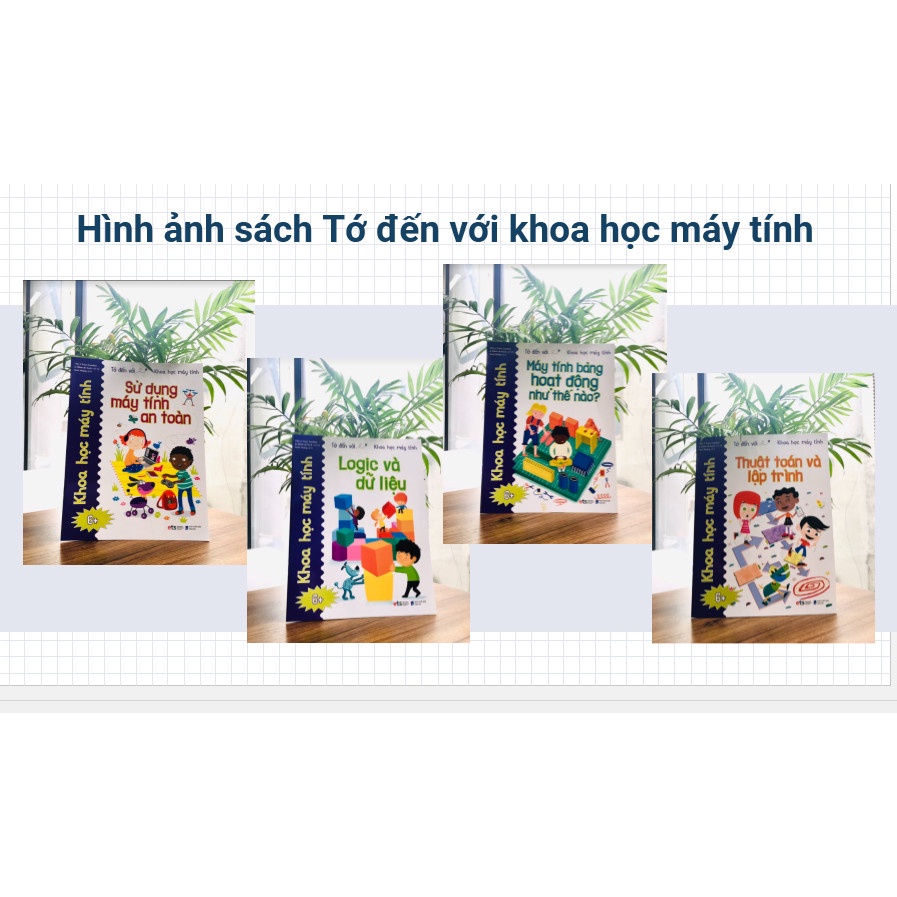 Sách Alphabooks - Tớ Đến Với Khoa Học Máy Tính ( Bộ 4 cuốn)