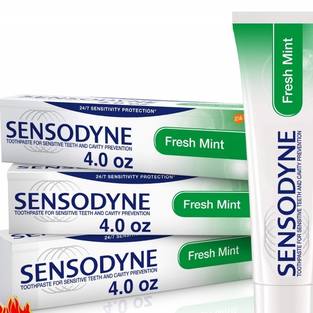 [Chính hãng]  Kem đánh răng sensodyne -  thuốc đánh răng chống ê buốt, sénodyne thái lan 100g