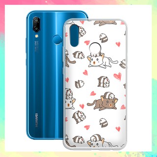 [FREESHIP ĐƠN 50K] Ốp lưng Huawei NOVA 3E in hình gấu trúc chibi cute - 01141 Silicone Dẻo
