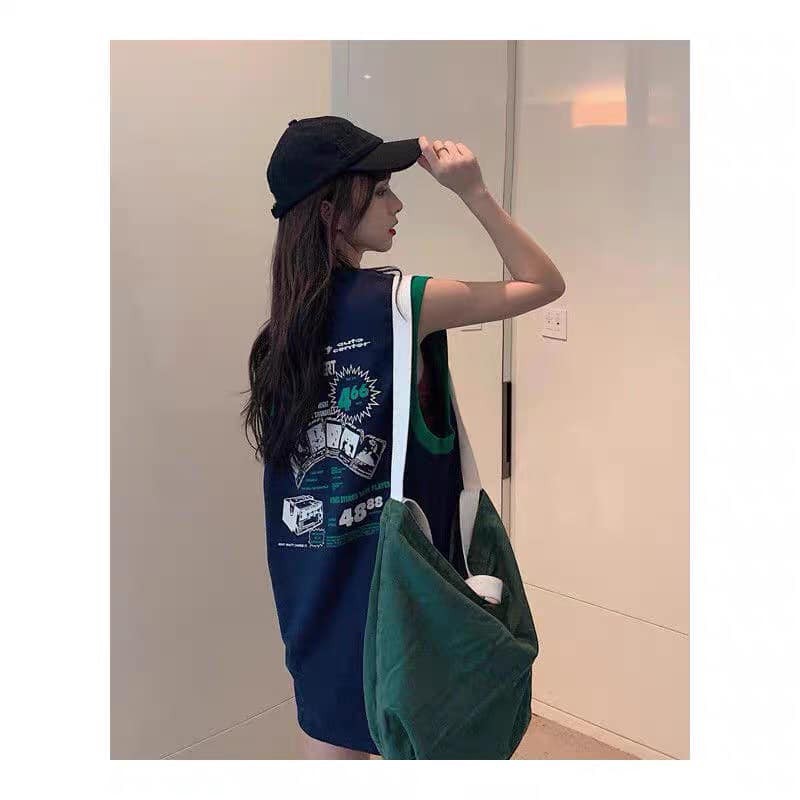 [RẺ VÔ ĐỊCH] Áo Thun Sát Nách Unisex Form Rộng - Áo Tank Top Chứ 466 Siêu Hot