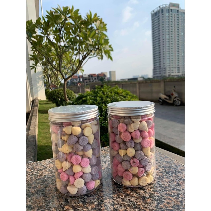 Bánh sữa chua khô vị hoa quả, đồ ăn dặm handmade cho bé , HSD 6 tháng, shop Mẹ Min