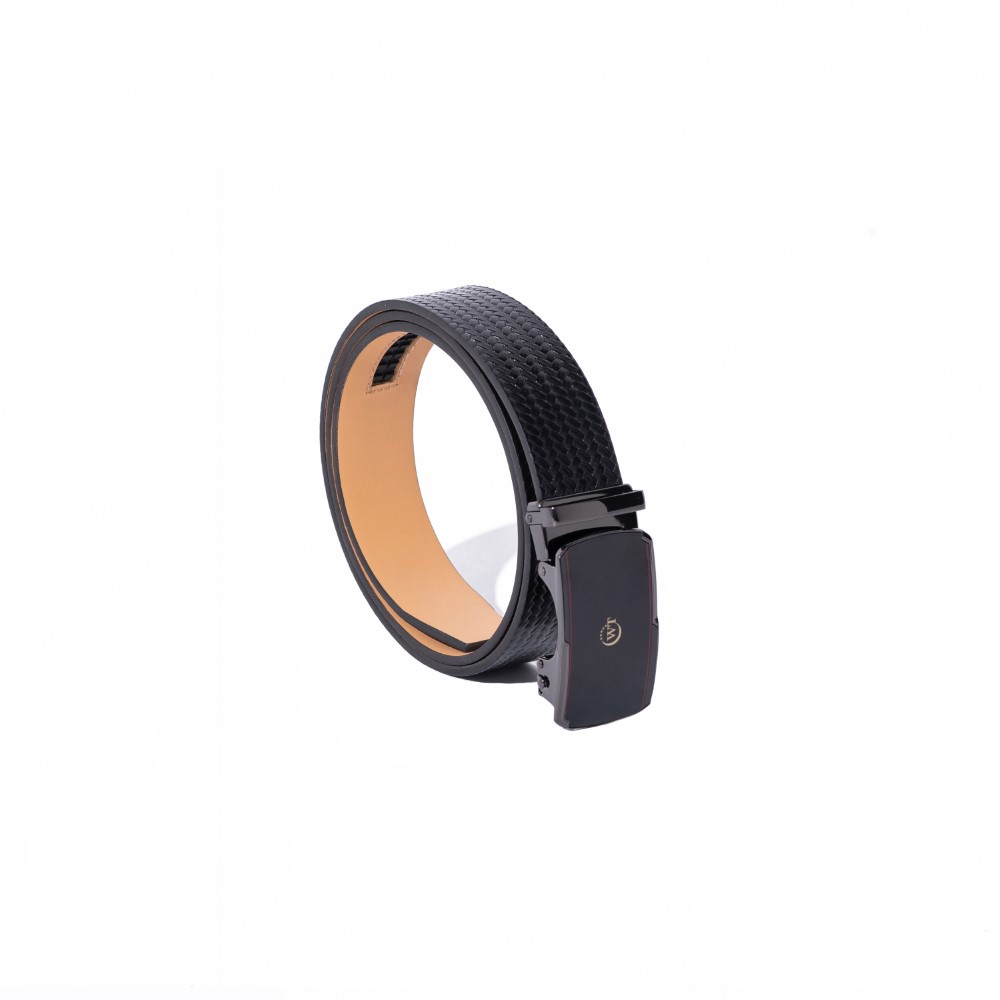 Thắt Lưng Nam Da Bò Cao Cấp Màu Đen WT Leather 166080602