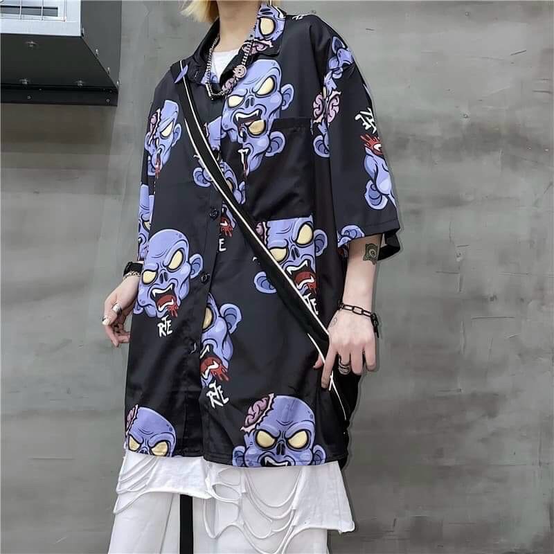 ÁO SOMI MẶT QUỶ