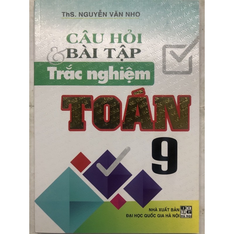 Sách - Câu hỏi & Bài tập trắc nghiệm Toán 9