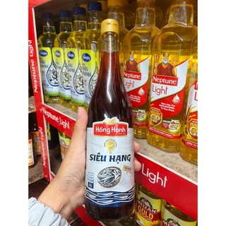 Nước mắm hồng hạnh 35 độ đạm - 600ml