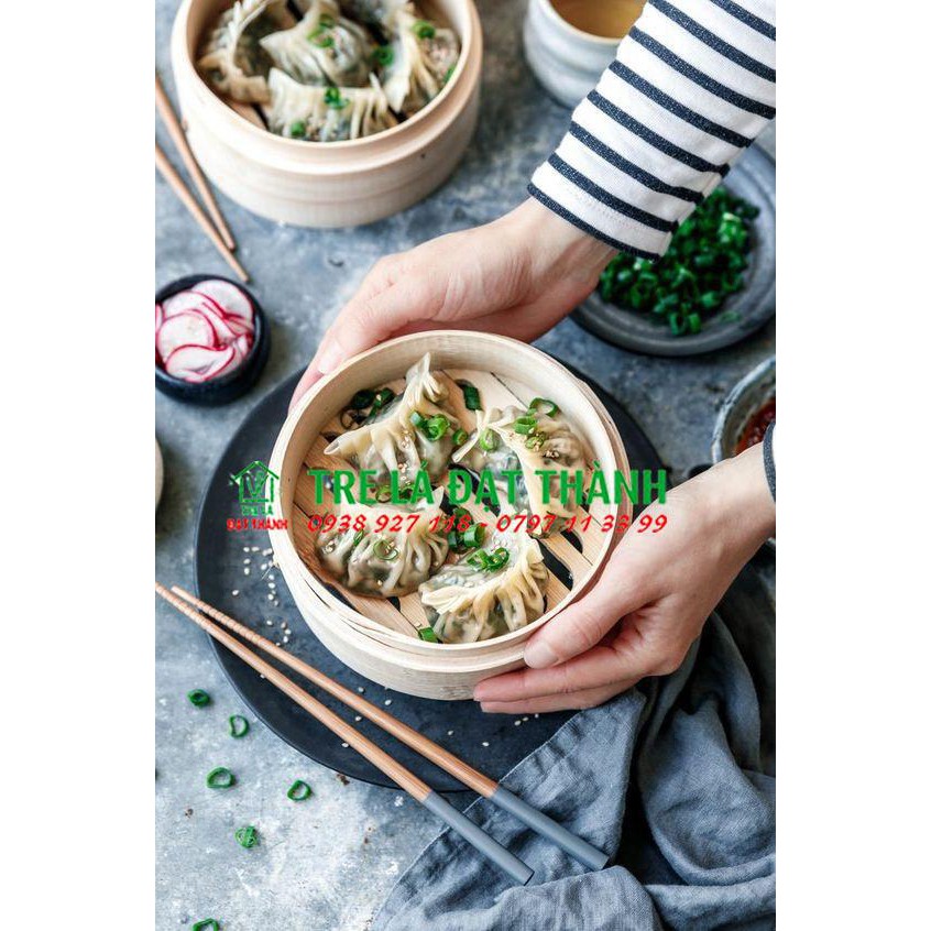 XỬNG HẤP TRE: 1 THÂN 1 NẮP/BỘ