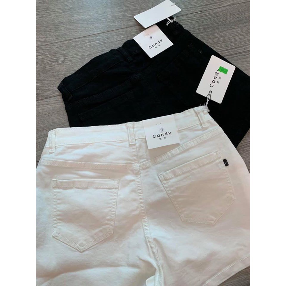 (Big Size 35 - 90Kg) Quần Short Bò Giấy Mercy Co Giãn Hàng Chính Hãng /Full Size/ Ảnh Thật + Video