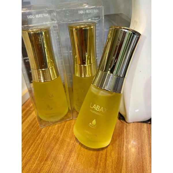 _ Tinh dầu dưỡng tóc hư tổn Argan oil Labax 50ml