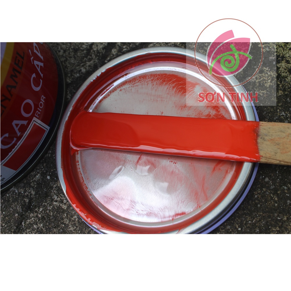 Sơn dầu bóng MÀU CAM Orange Galant 512 800ml Sử dụng cho gỗ, tôn, sắt thép