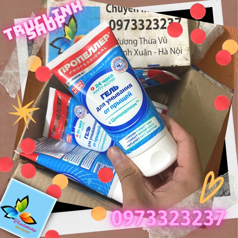 Sữa rửa mặt giảm mụn Immuno 24h Propeller của Nga 150ml