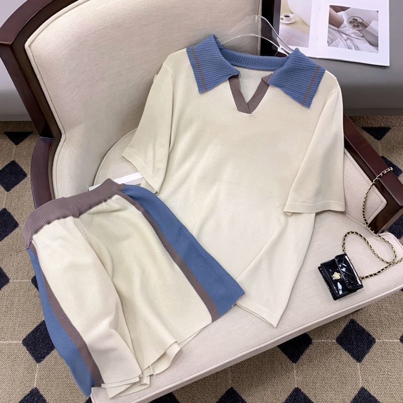 Bộ Quần Áo Ngắn Tay Thời Trang Hè Năng Động Cho Nữ