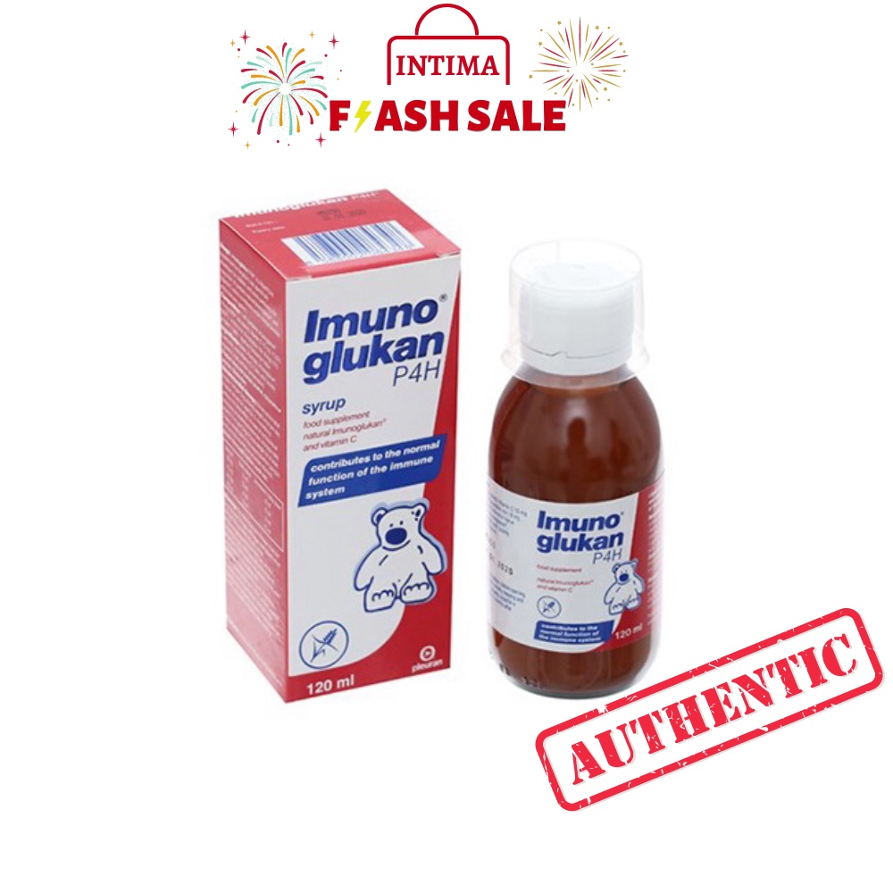 Siro Imunoglukan Giảm Tình Trạng Ốm Vặt Của Trẻ Nhỏ 120ml