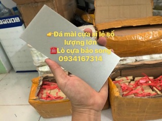 Đá Mài Cựa Gà - Đá Lớn 2 Mặt