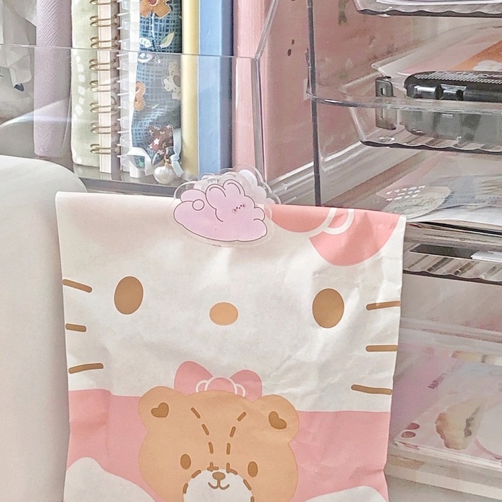 Túi Giấy Đựng Quà Sanrio, Đồ Mini Hoạt Hình Đáng Yêu