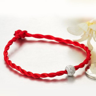 Vòng tay chỉ đỏ may mắn bhlt42 - 1 charm
