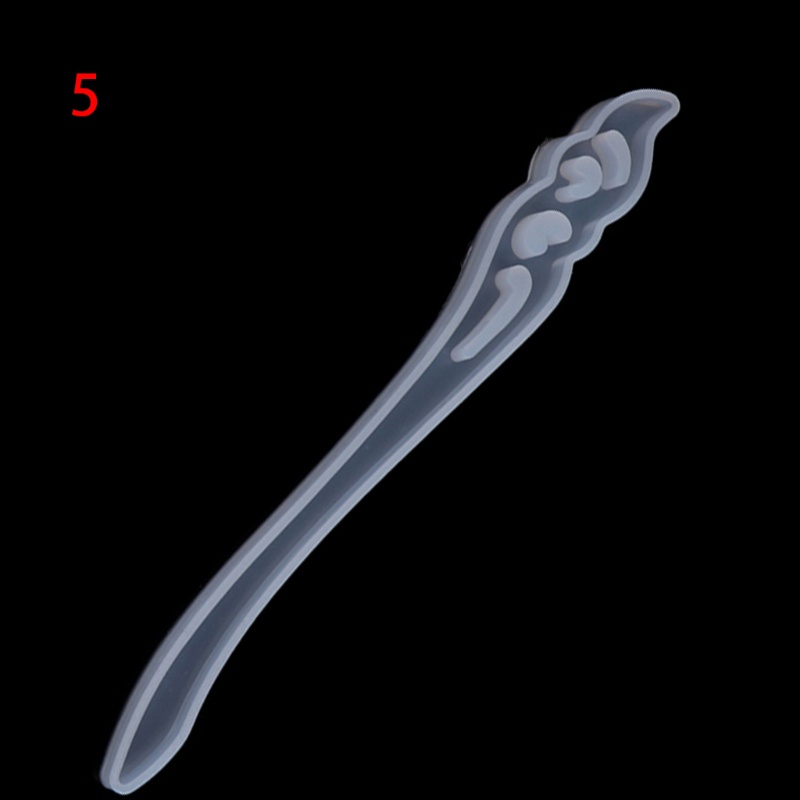 Khuôn silicone làm trâm cài tóc DIY tiện dụng