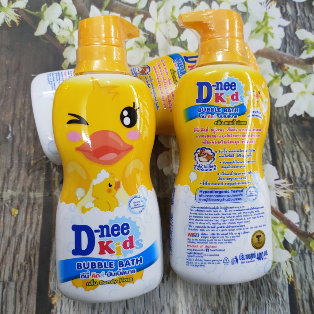 Sữa tắm cho trẻ em Dnee Kids Vàng 400ml