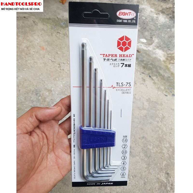 Bộ lục giác bi NHẬT BẢN 7 cây TLS-7S EIGHT