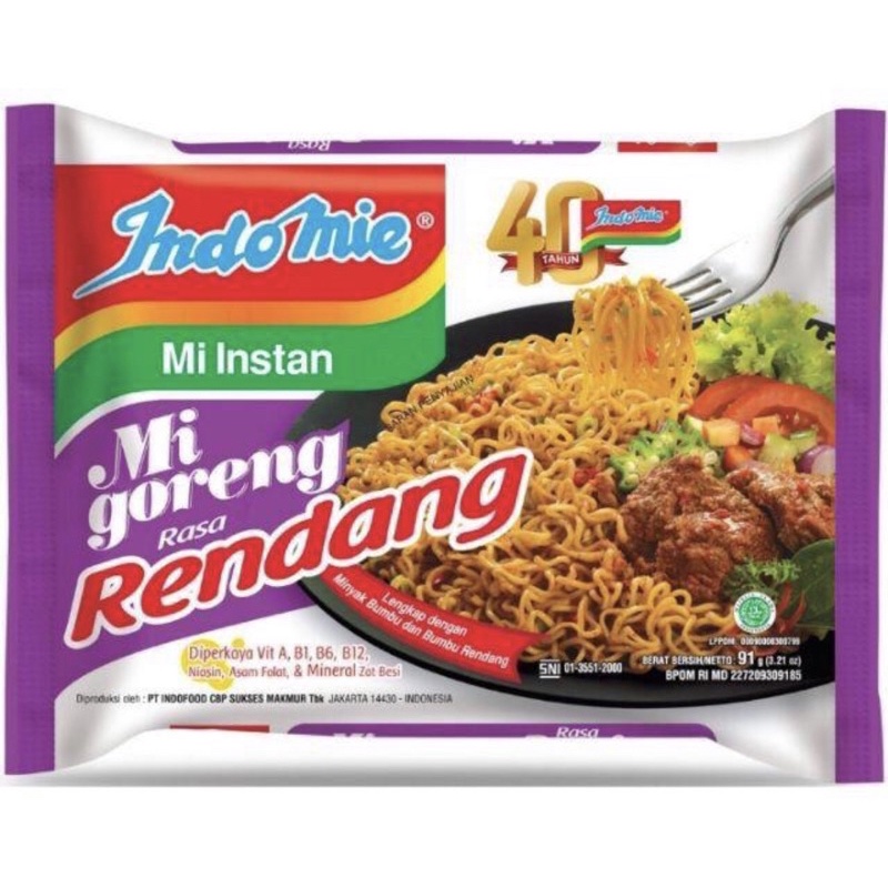 COMBO 5 MÌ INDOMIE 85g XÀO KHÔ NGON LẮM