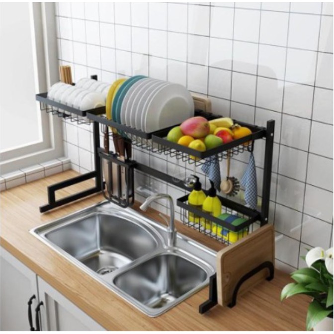 Kệ đựng bát đĩa nhà bếp thiết kế đa năng GN-17