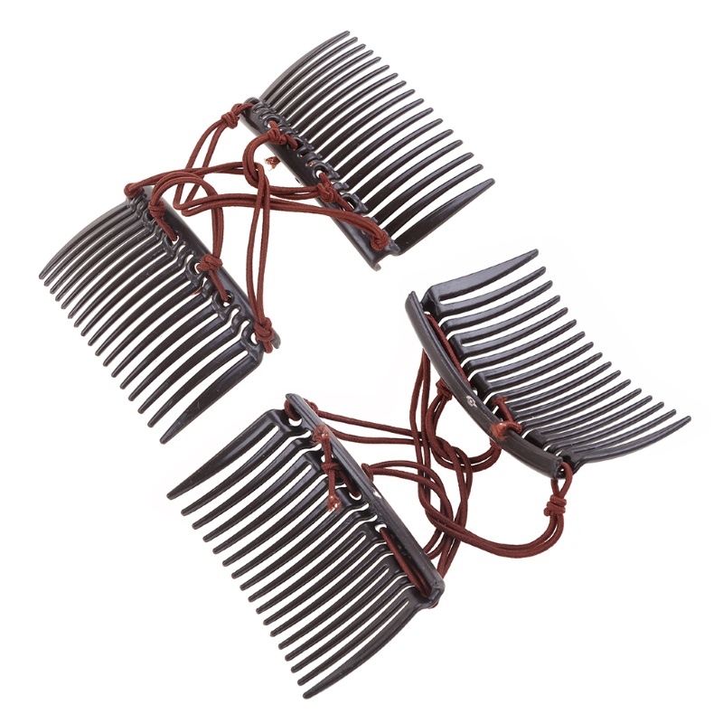 Kẹp Tóc Đôi Co Giãn Không Làm Hại Tóc Đuôi Ngựa Giá Đỡ