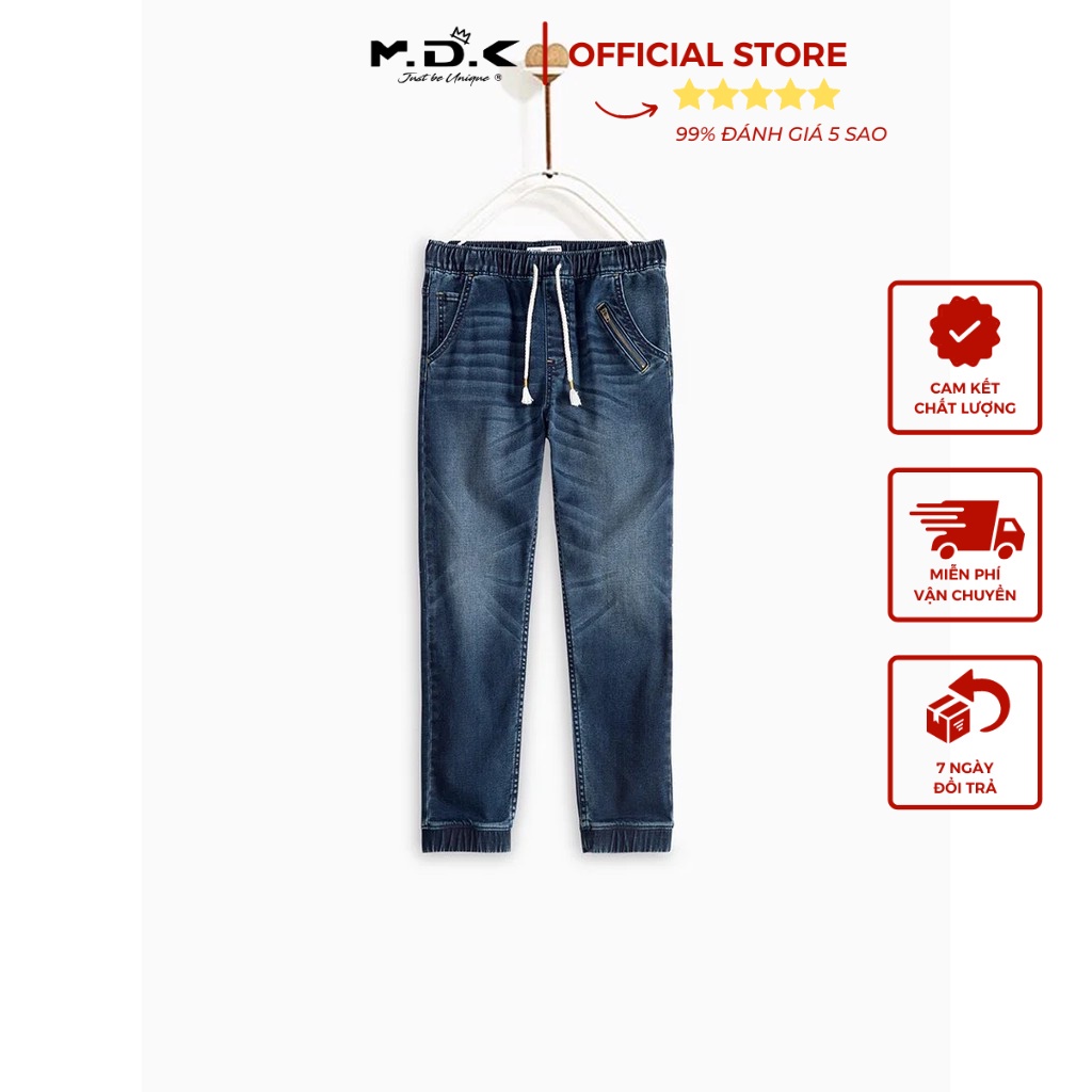 Quần Dài Bé Trai M.D.K Sporty jogger jeans M.D.K - cá tính, năng động