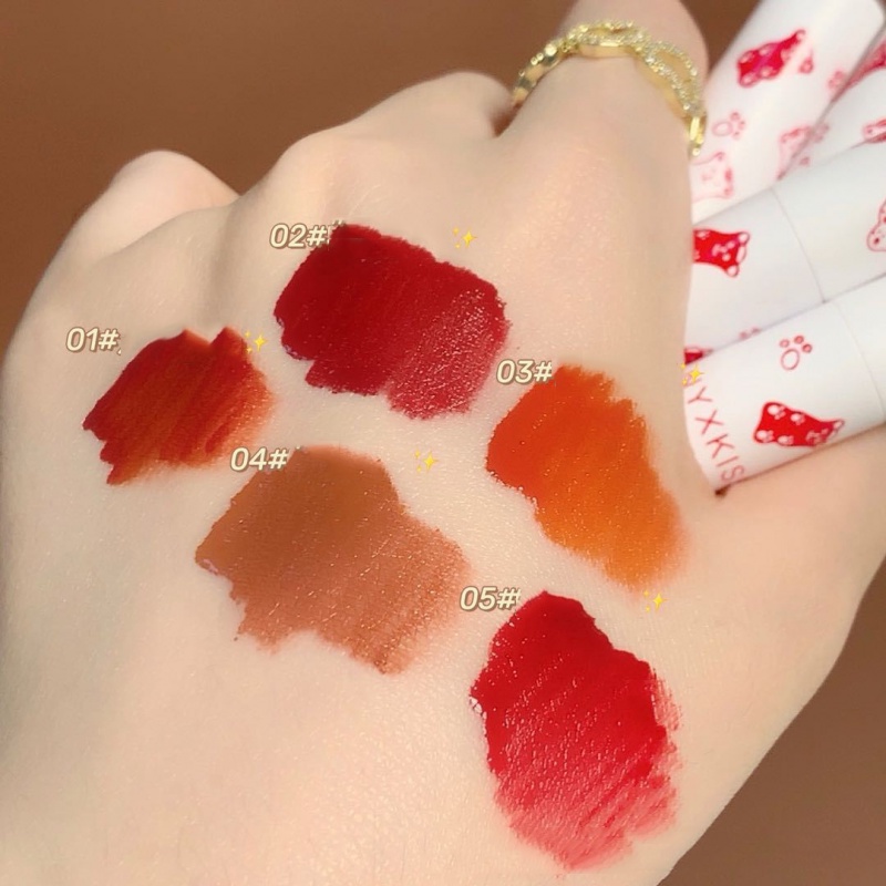 [Hàng mới về] Son Tint Nhung Lì Chống Thấm Nước Lâu Trôi Mướt Mịn Trang Điểm Tông Nude | BigBuy360 - bigbuy360.vn