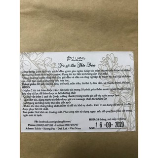 Trà Gội Đầu Thảo Dược Pơ Lang (Gói 30 Túi Lọc)