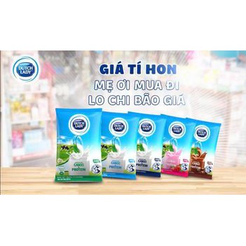 SỮA BỊCH CÔ GÁI HÀ LAN- CÓ ĐƯỜNG 220ML(48b/thung)