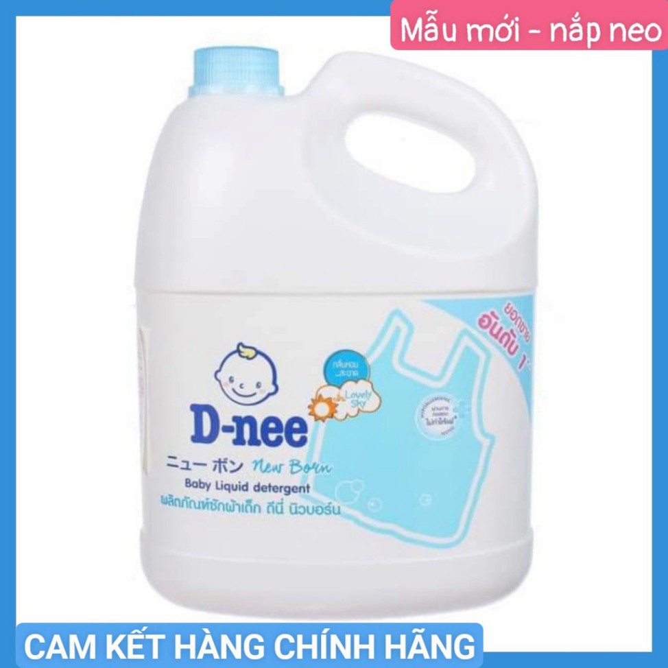 [ HÀ NỘI ] Nước Giặt Dnee 3000L Mẫu Mới Nắp Neo Chính Hãng Công Ty ĐẠI THỊNH đủ màu 5/2024