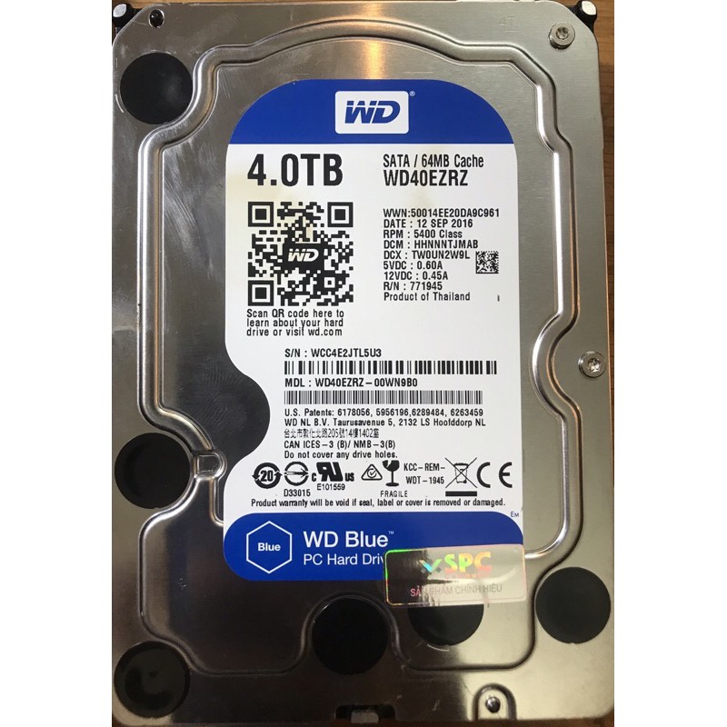 Ổ cứng HDD 4TB cũ các loại sức khoẻ 100% | BigBuy360 - bigbuy360.vn