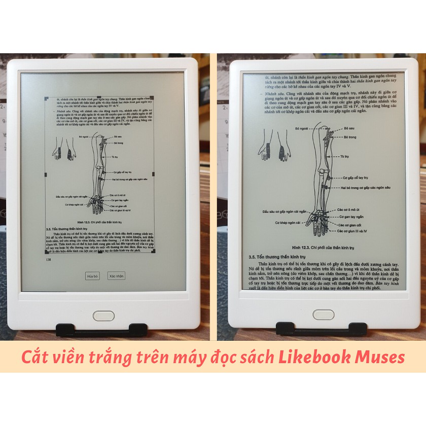 Máy đọc sách Likebook Muses tặng kho sách chuẩn 12.000 cuốn và kho sách PDF 5.000 cuốn cập nhật hàng ngày