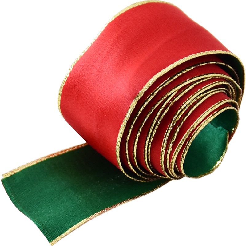 Cuộn Dây Ruy Băng 3.8cm * 2m Trang Trí Giáng Sinh