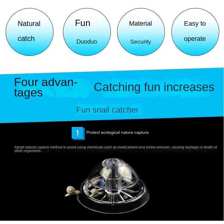 Dụng Cụ Loại Bỏ Ốc Sên, Ốc Sên, Lưới Bắt Giấc Mơ Cho Bể Cá
