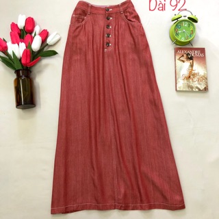 Chân váy vintage - chân váy hoa
