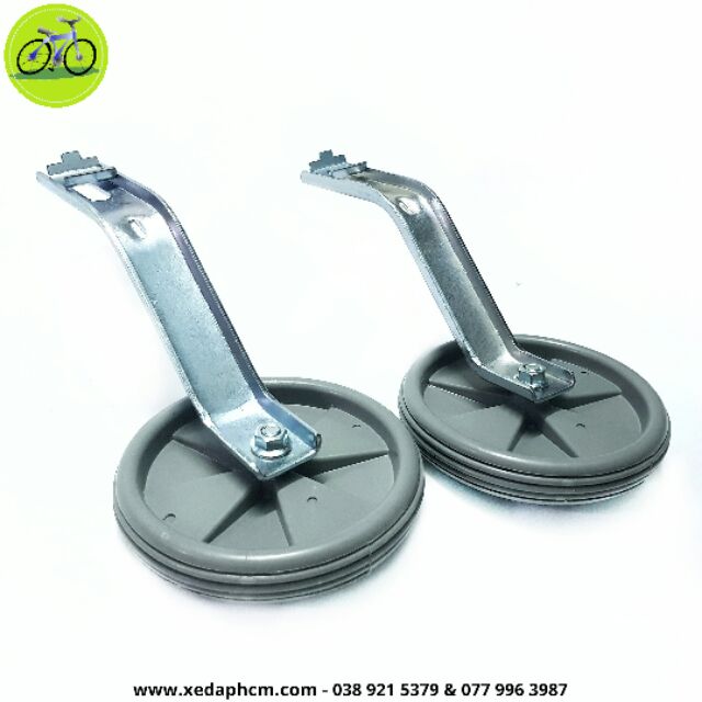 Bánh phụ xe đạp trẻ em 14-16 inch có bát chống xoay theo