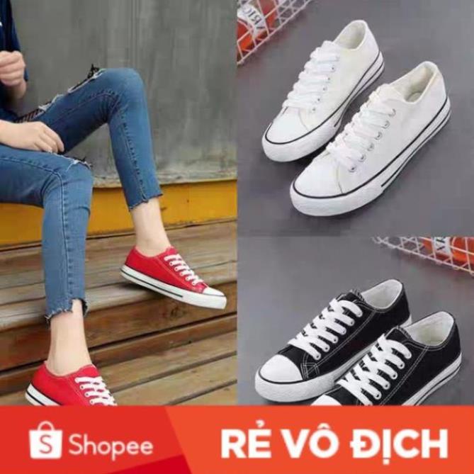 [BIG SALE]Giày thể thao CV đủ màu trắng/đỏ/đen 01