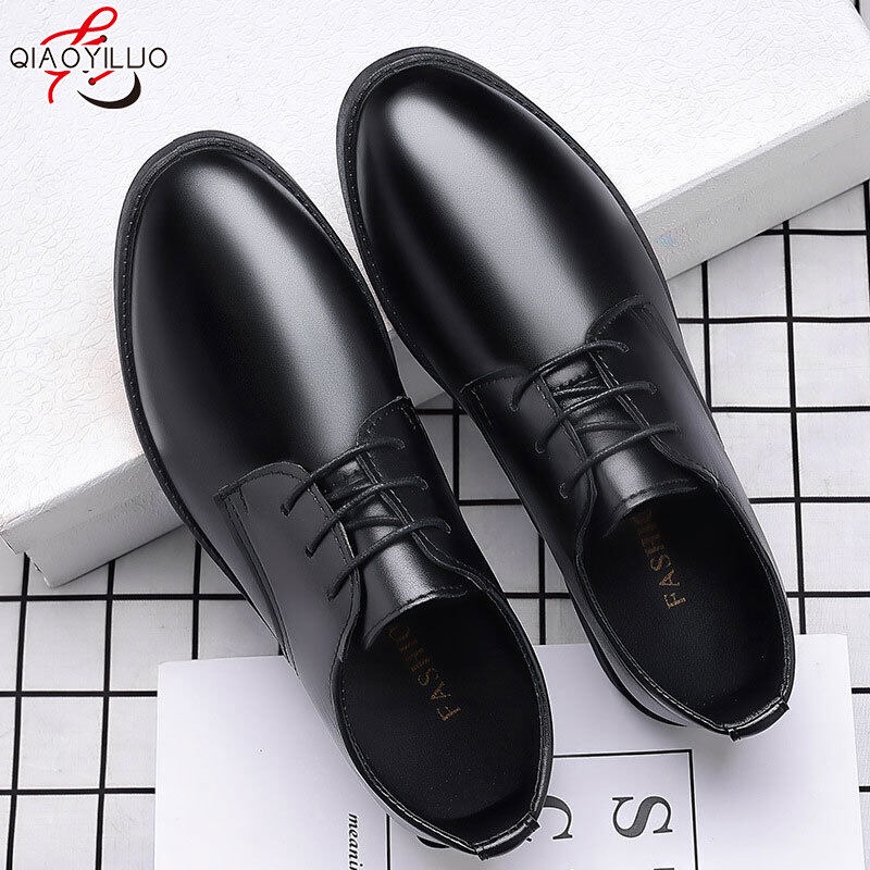 Giày Da Thắt Dây Phong Cách Anh Quốc Lịch Lãm Cho Nam